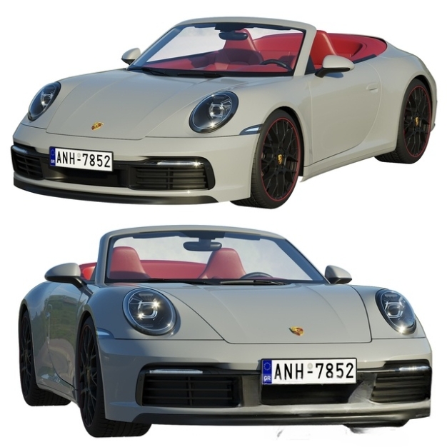 保时捷911汽车3D模型